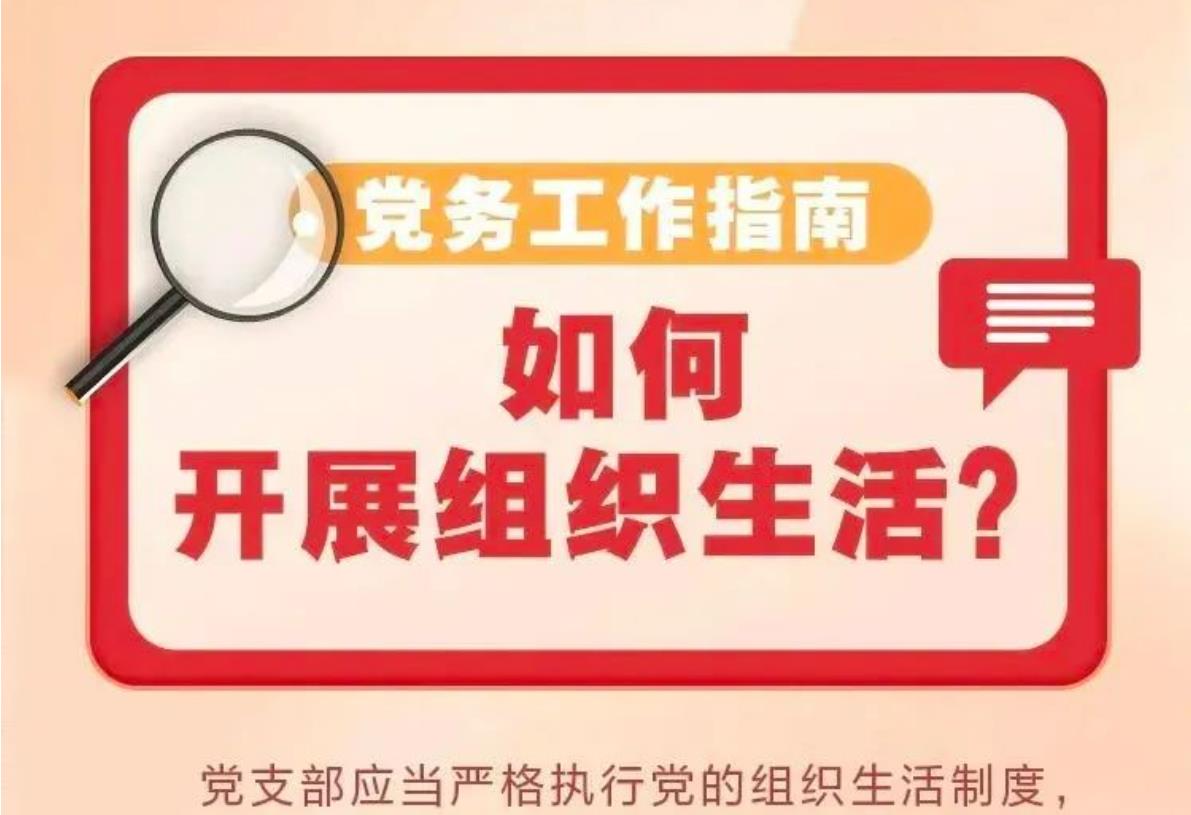 今年的组织生活该如何开展？
